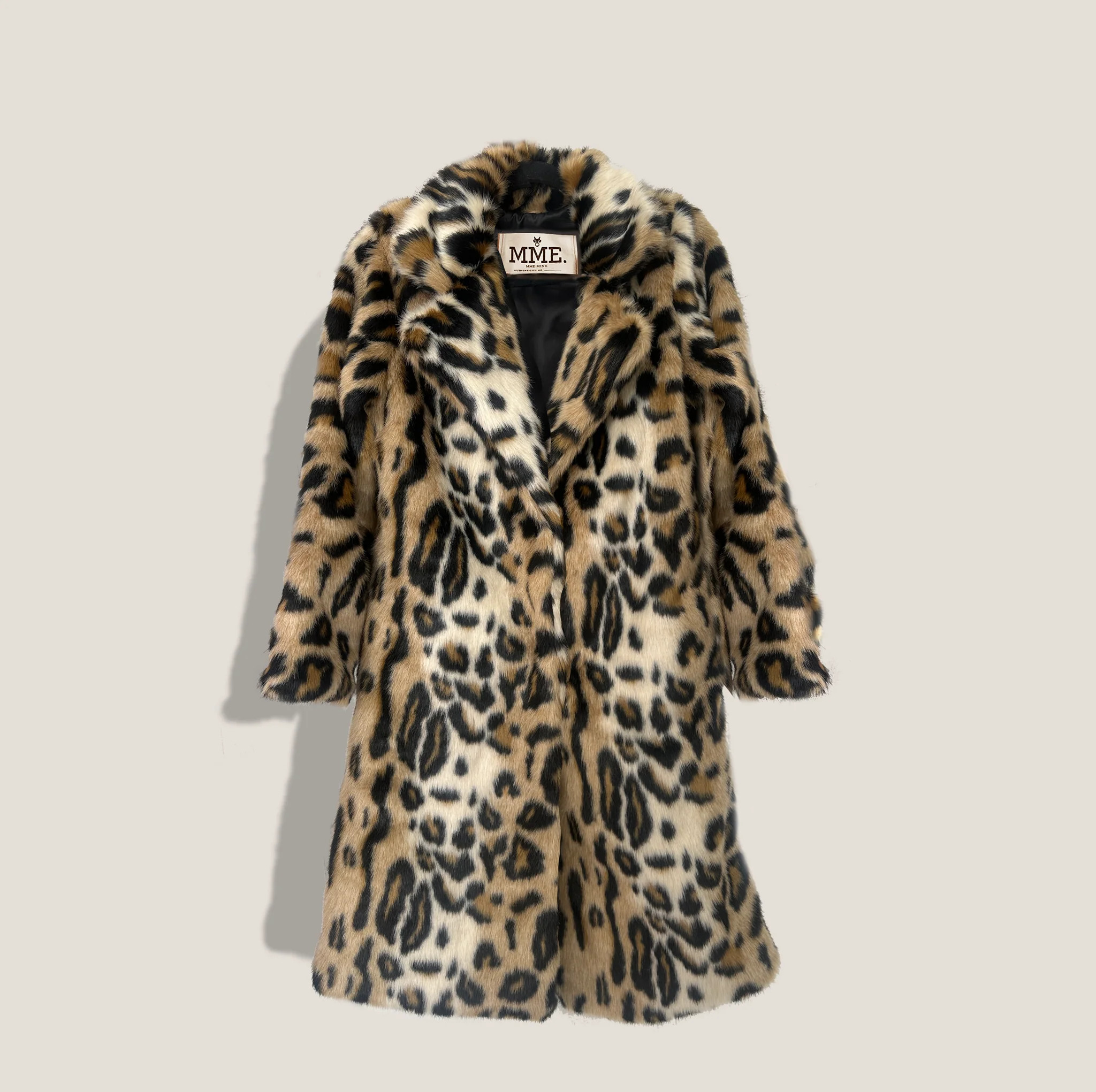 MME. LEOPARD 3/4 Coat | MME.MINK