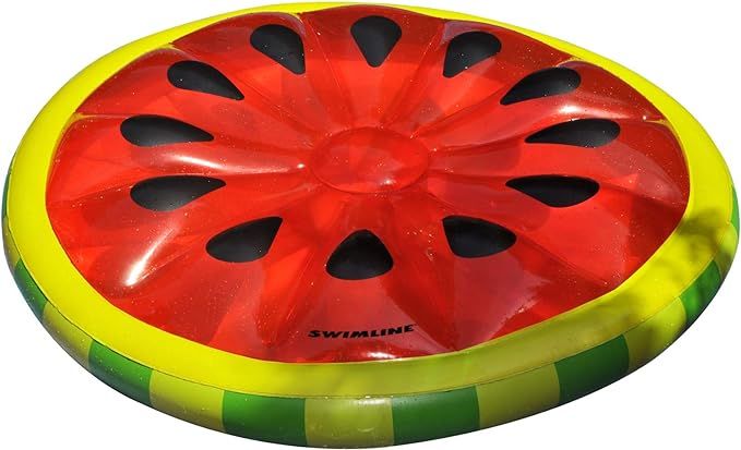 Swimline Watermelon Slice Island Inflatable Raft | Amazon (US)