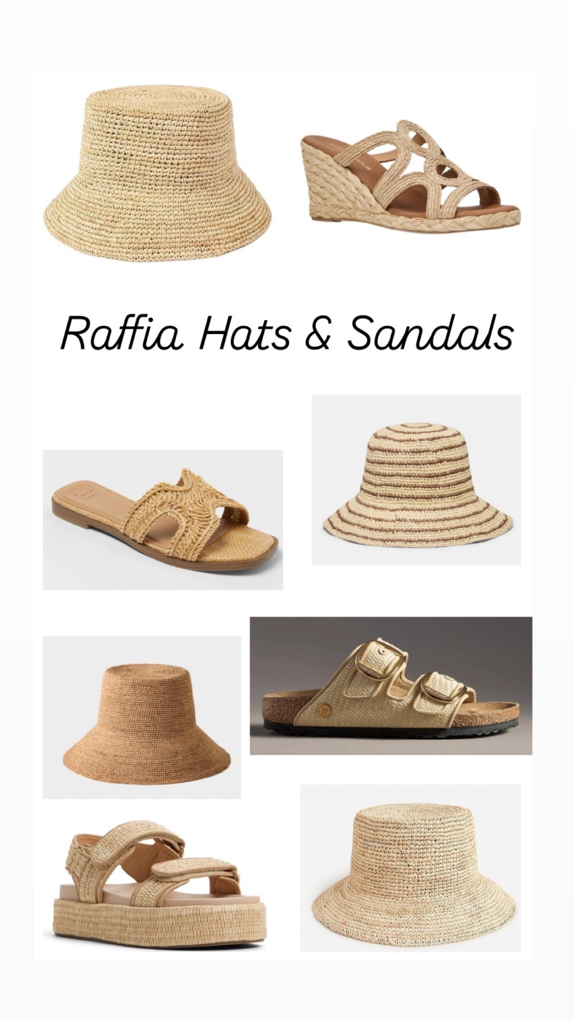 Cute bucket hats and sandals for Spring! 

#LTKTravel #LTKSeasonal #LTKSaleAlert