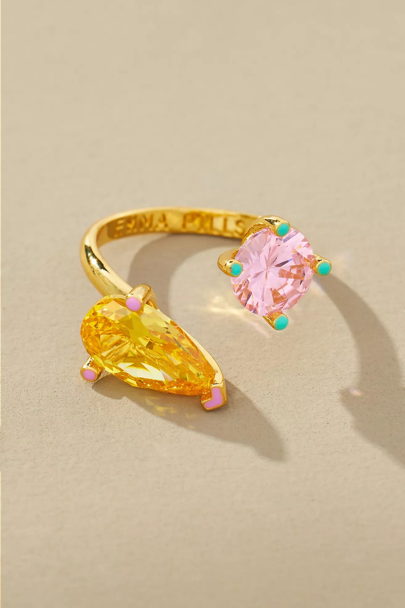 Emma Pills Double Love Ring | Anthropologie (US)