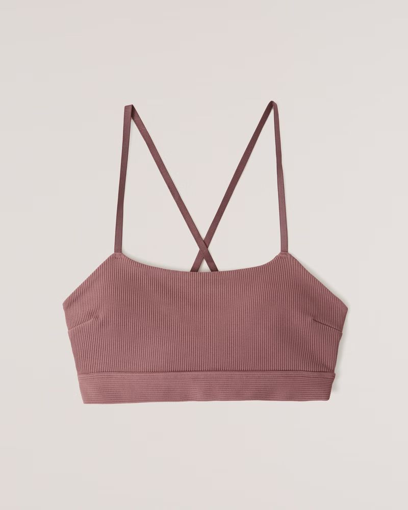 Seamless Ribbed Bralette | Abercrombie & Fitch (US)