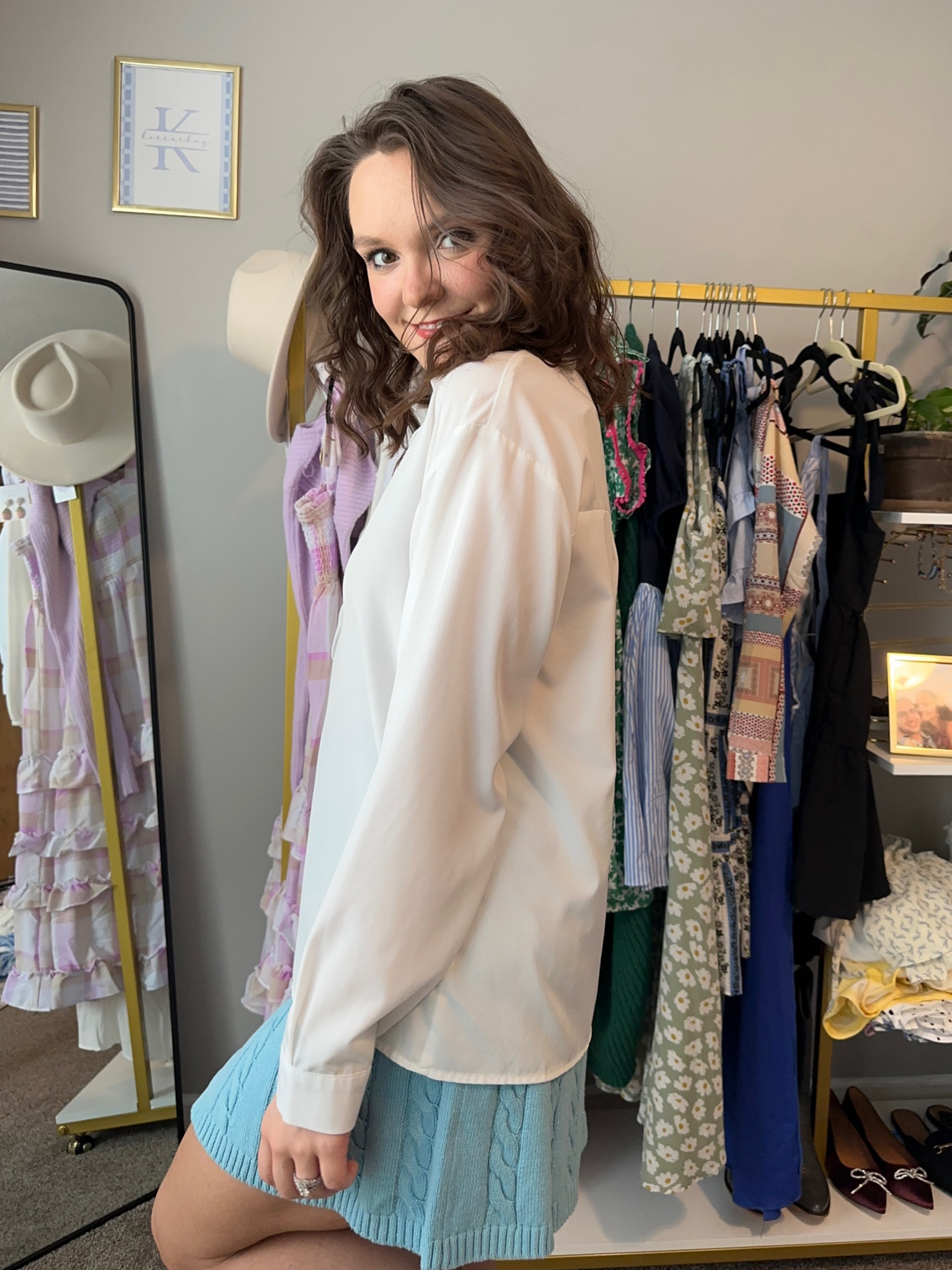 Fun date night outfit for spring 💙

#LTKfit #LTKunder50 #LTKSeasonal