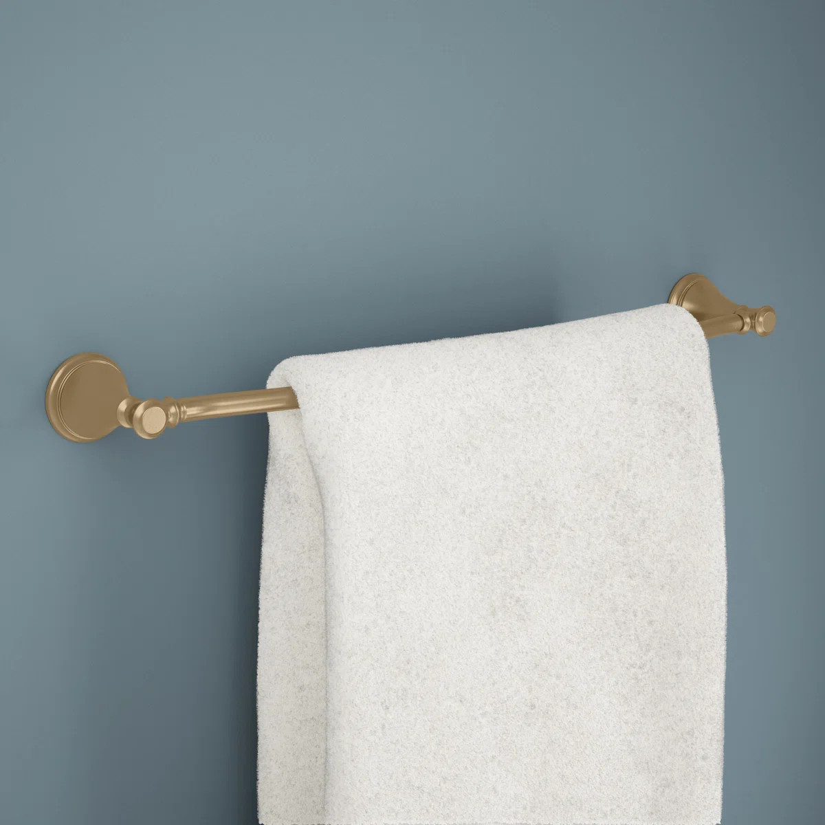 Cassidy 24" Wall Mounted Towel Bar 79724-CZ | Wayfair North America