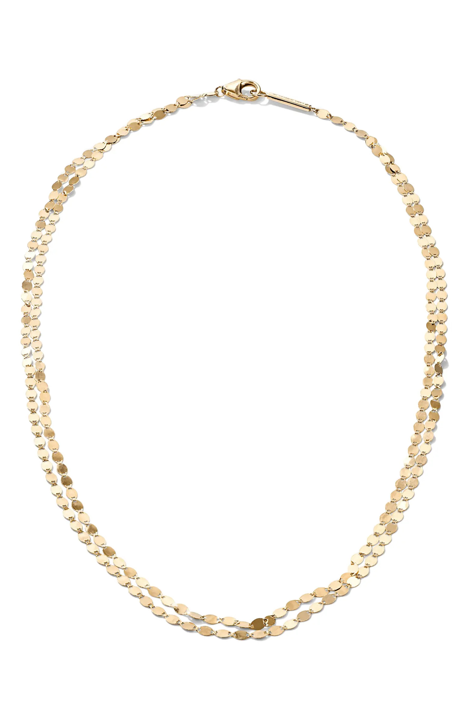 Double Strand Petite Nude Choker | Nordstrom