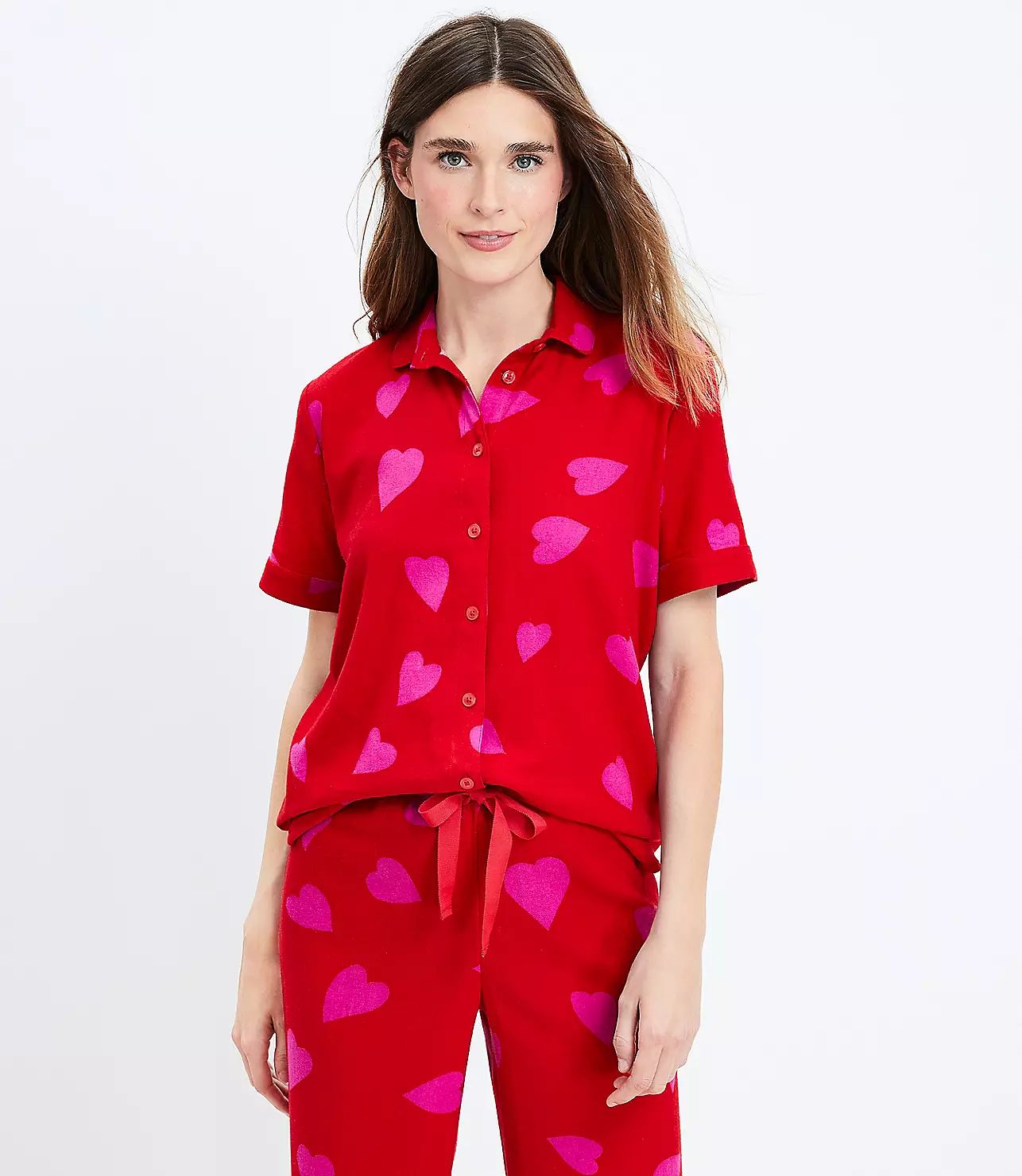 Heart Pajama Set | LOFT