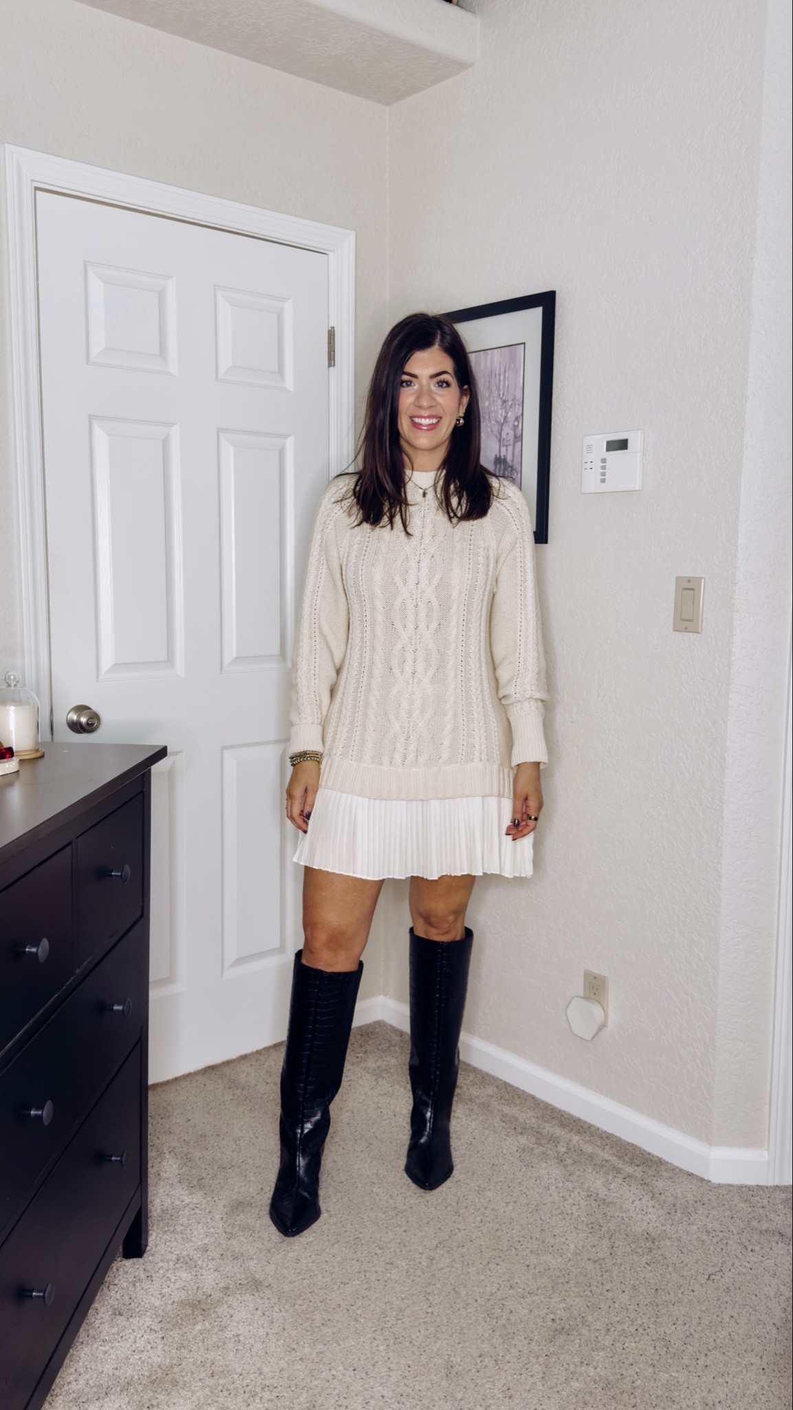 Anthro try on
In a medium knit twofer dress 

#LTKMidsize #LTKSeasonal #LTKTall