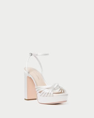 Rivka Cream Knot Platform Sandal | Loeffler Randall