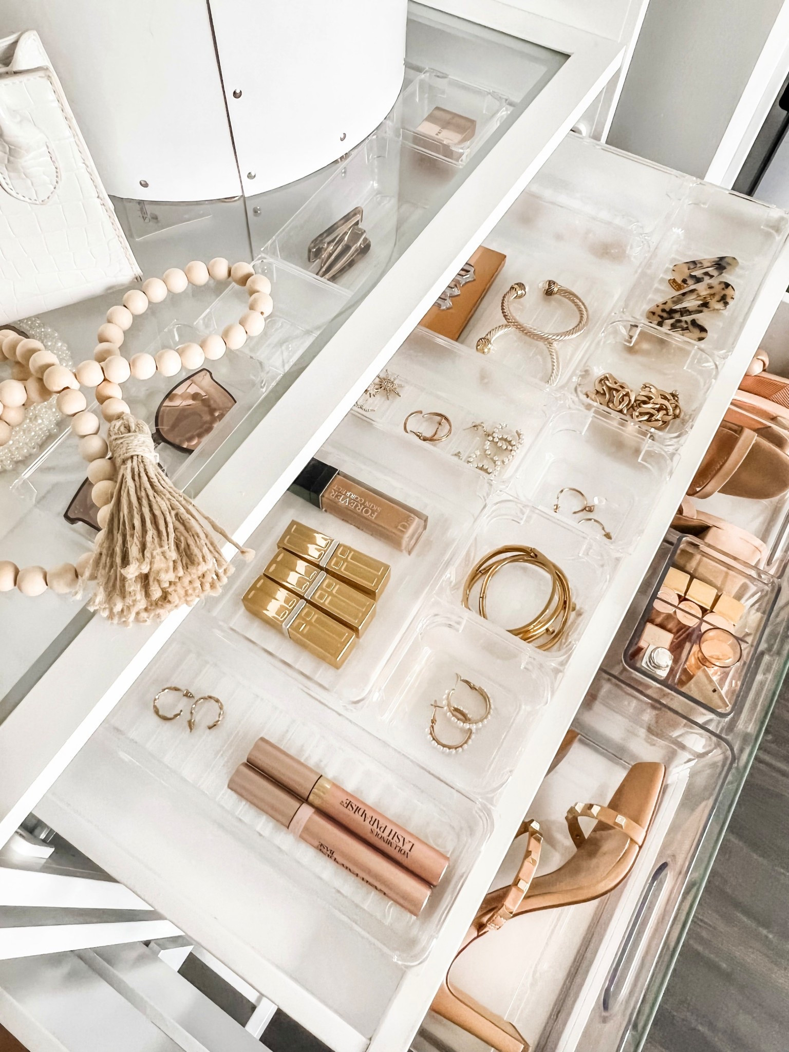 These small, shallow acrylic drawer organizers are great for organizing beauty products, makeup, household items and more! Come as a pack  

#LTKHome #LTKSaleAlert #LTKFindsUnder50