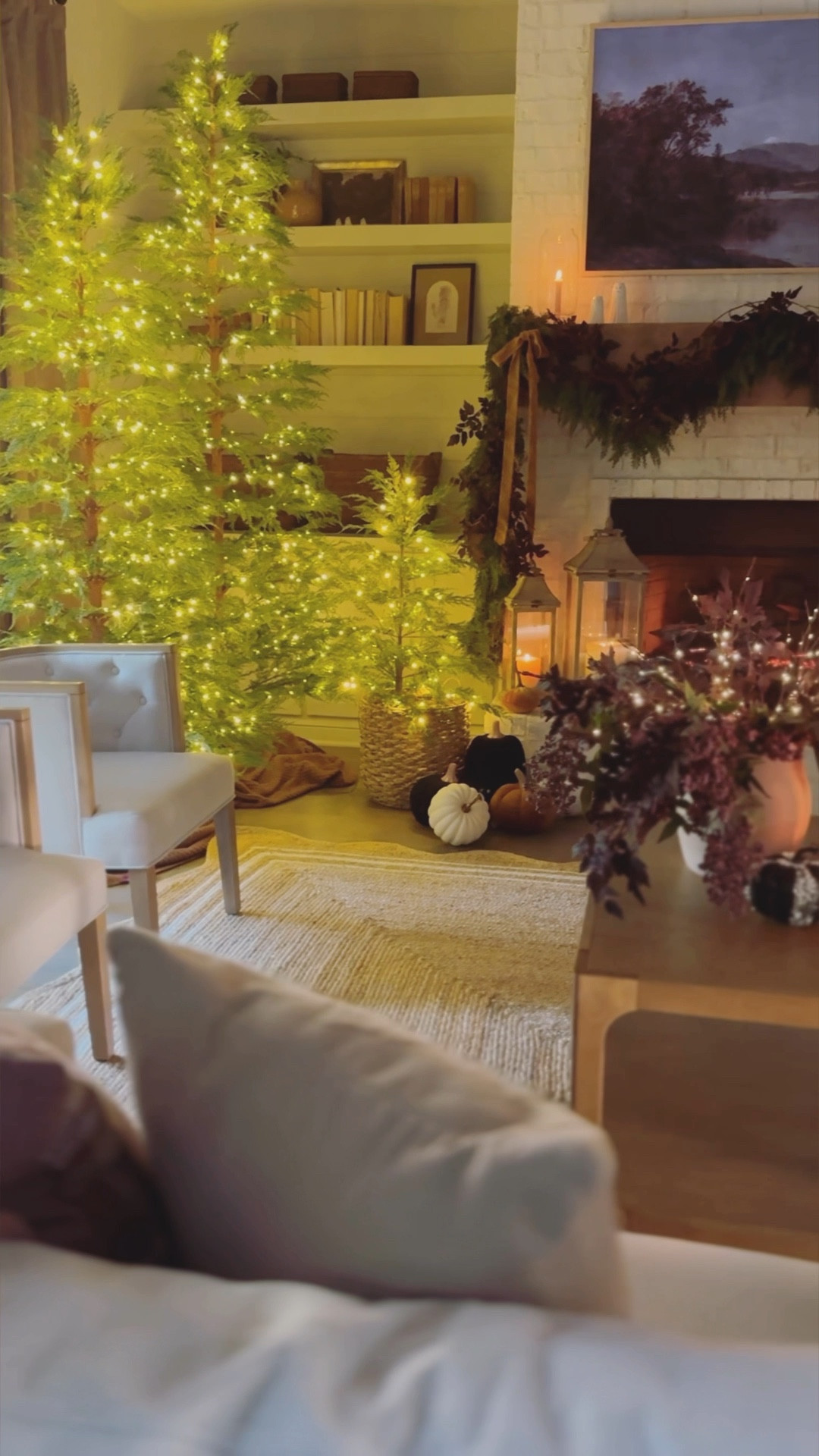 Fall + Christmas equals a beautiful cozy look for fall! 

#LTKHome #LTKSeasonal #LTKFallSale