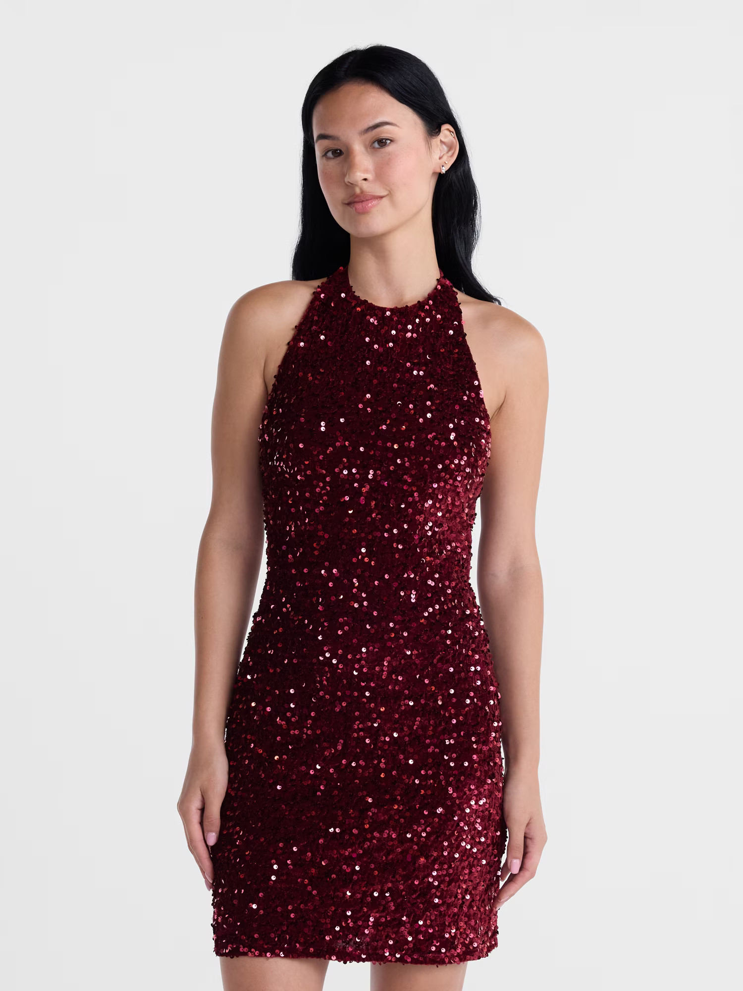 Madden NYC Women's Halter Dress, Sizes XXS-XXL - Walmart.com | Walmart (US)
