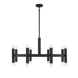 Trade Winds Aaron 16-Light Chandelier in Matte Black - Bed Bath & Beyond - 37560265 | Bed Bath & Beyond
