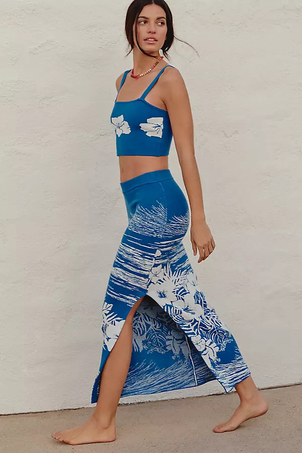 Knit Pull-On Maxi Skirt | Anthropologie (US)