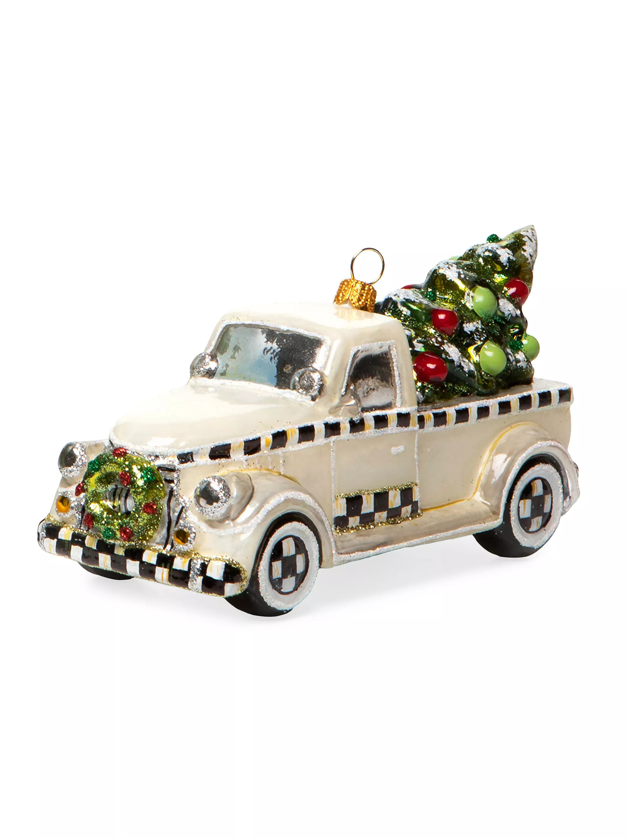 Farmhouse Special Delivery Truck Glass Ornament | Saks Fifth Avenue