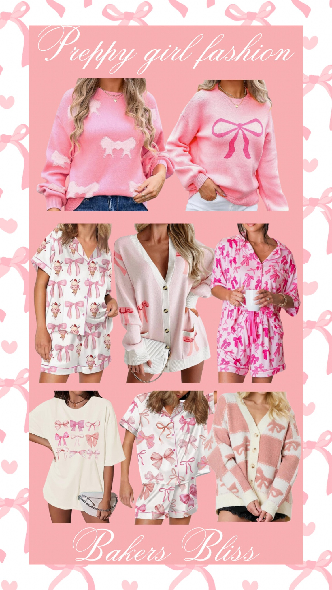 Preppy girl fashion💖 preppy | preppy aesthetic | preppy girl aesthetic | preppy girl vibes | pink bow fashion | pink bow fashion | pink bow aesthetic | preppy girl fashion  | amazon | amazon finds | amazon preppy girl | amazon bow tie 

#LTKStyleTip #LTKSaleAlert #LTKMidsize