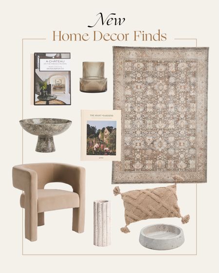 New neutral home decor finds 🤍

Home decor, rug, coffee table book, pillow, travertine vase, marble pedestal bowl, ribbed vase

#LTKhome #LTKunder50 #LTKunder100