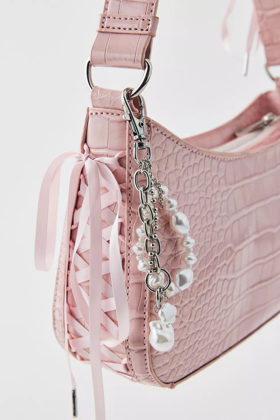 Pearl Charm Keychain | Urban Outfitters (US and RoW)
