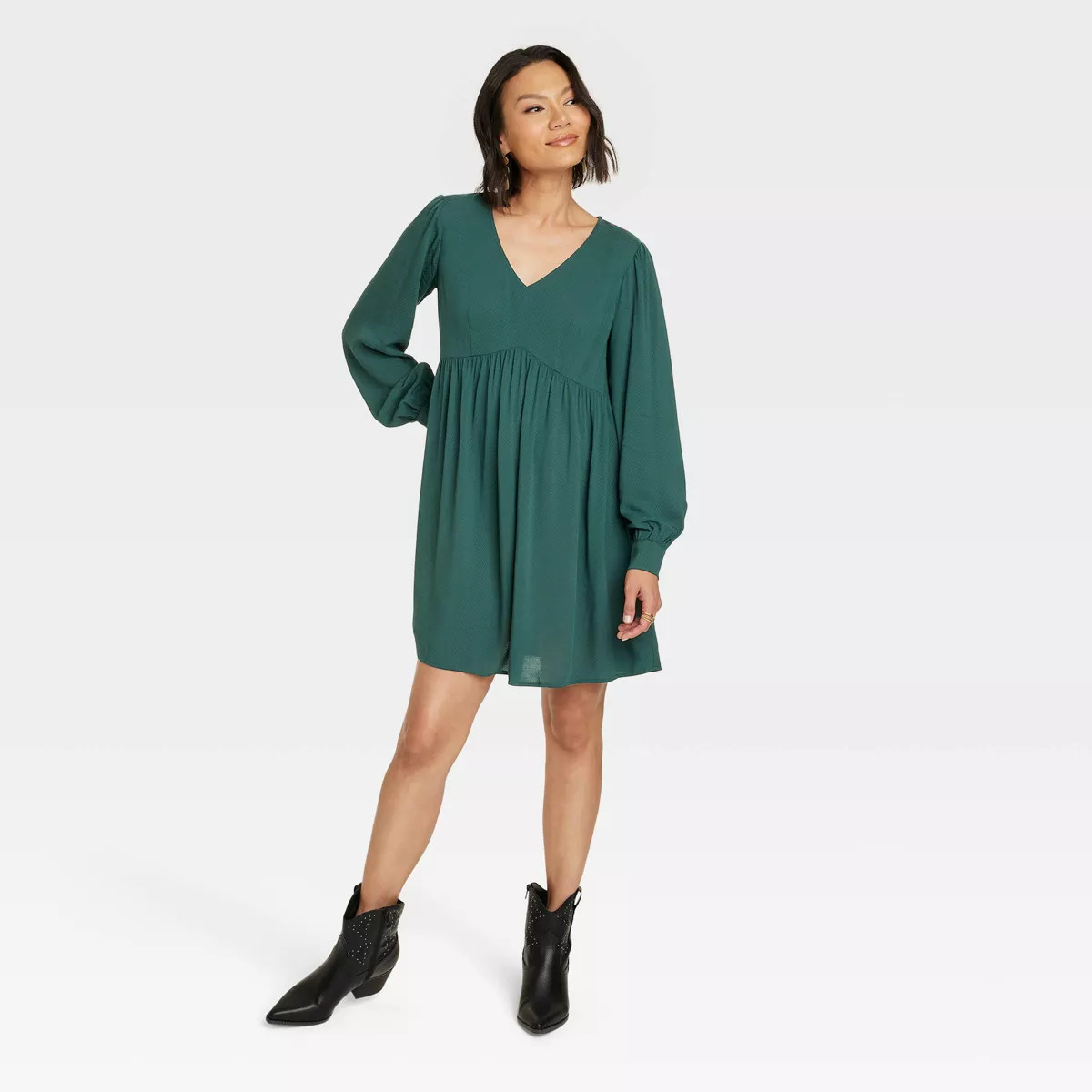 Women's Bishop Sleeve A-Line Dress - Knox Rose™ | Target