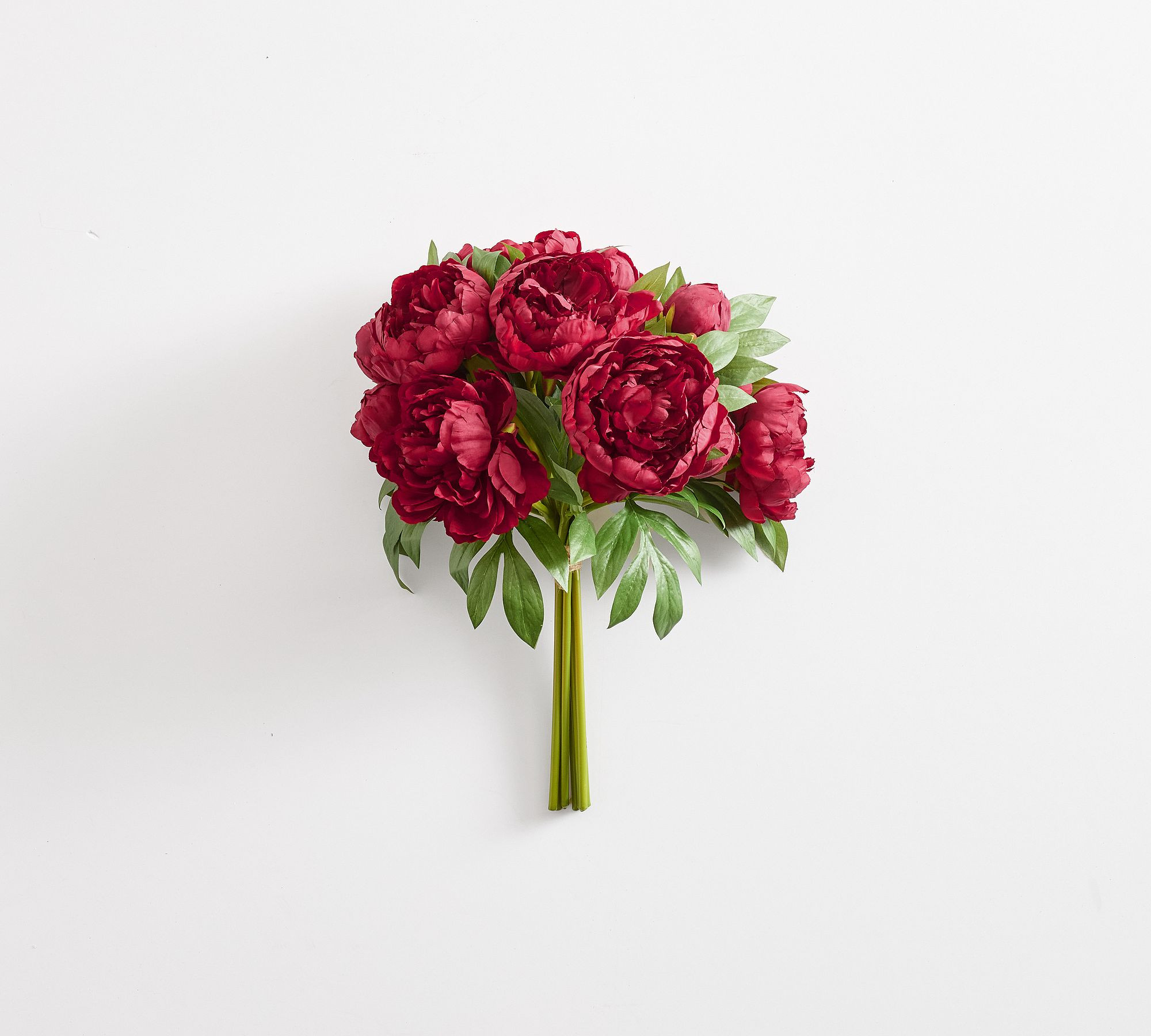 Faux Holiday Peony Bundle | Pottery Barn (US)