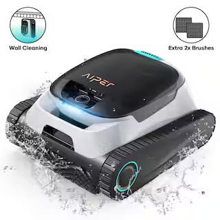 AIPER Scuba N1 Cordless Robotic Pool Cleaner - Automatic Pool Vacuum for In-Ground Pools up to 16... | The Home Depot