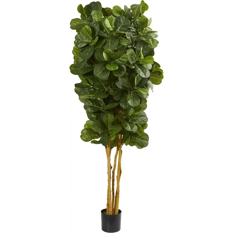 Fiddle Leaf Fig Artificial Trees, 84In, Green - Walmart.com | Walmart (US)