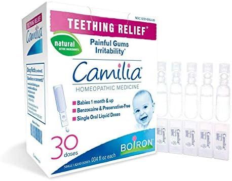 Camilia, 30 Dosis, Medicina Homeopatica para El Alivio De La Denticion | Amazon (US)
