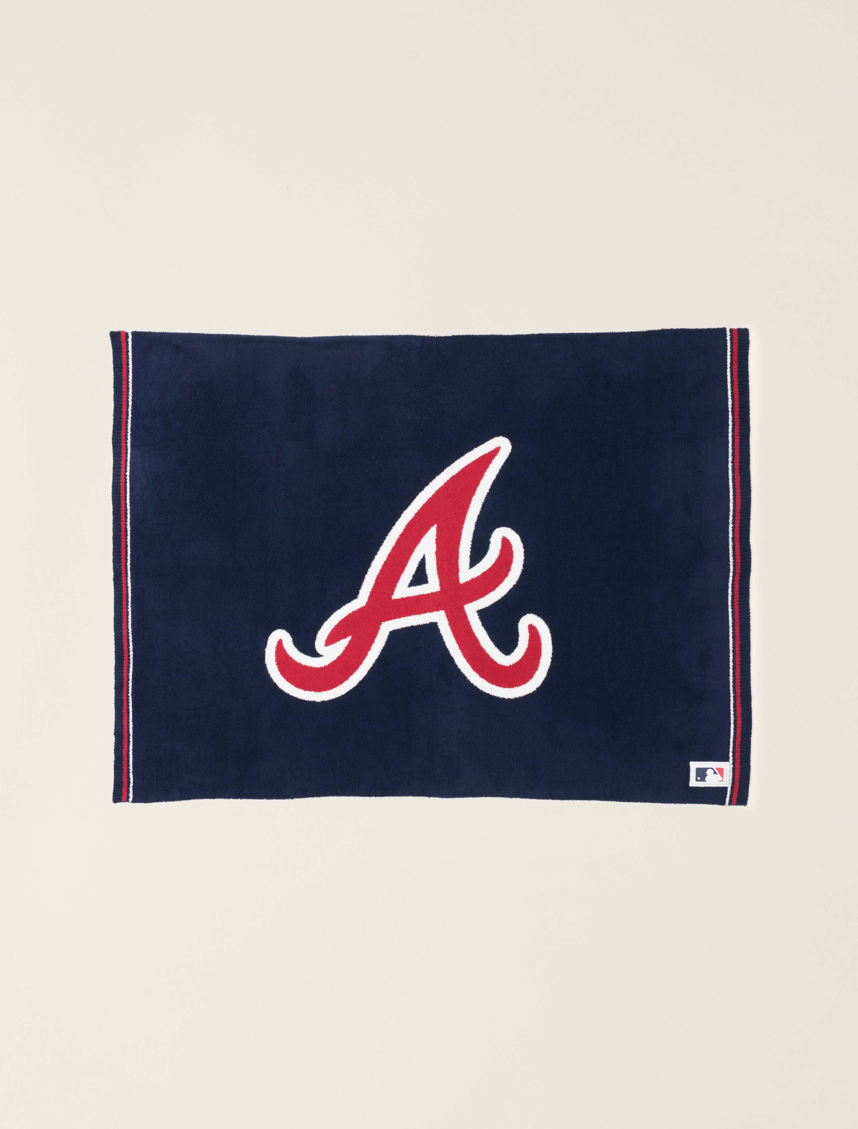 CozyChic® Atlanta Braves™ Throw | Barefoot Dreams