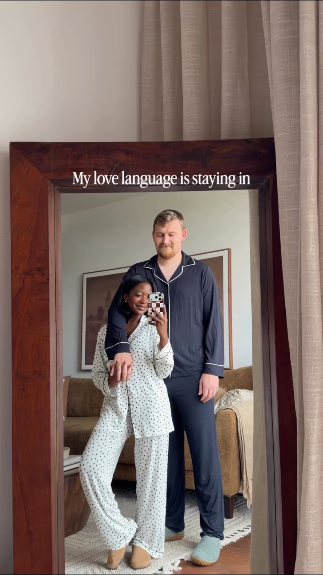 Keeping Valentine’s simple 🤍 Cozy nights in with @eberjey’s Love Edit. #eberjeypartner