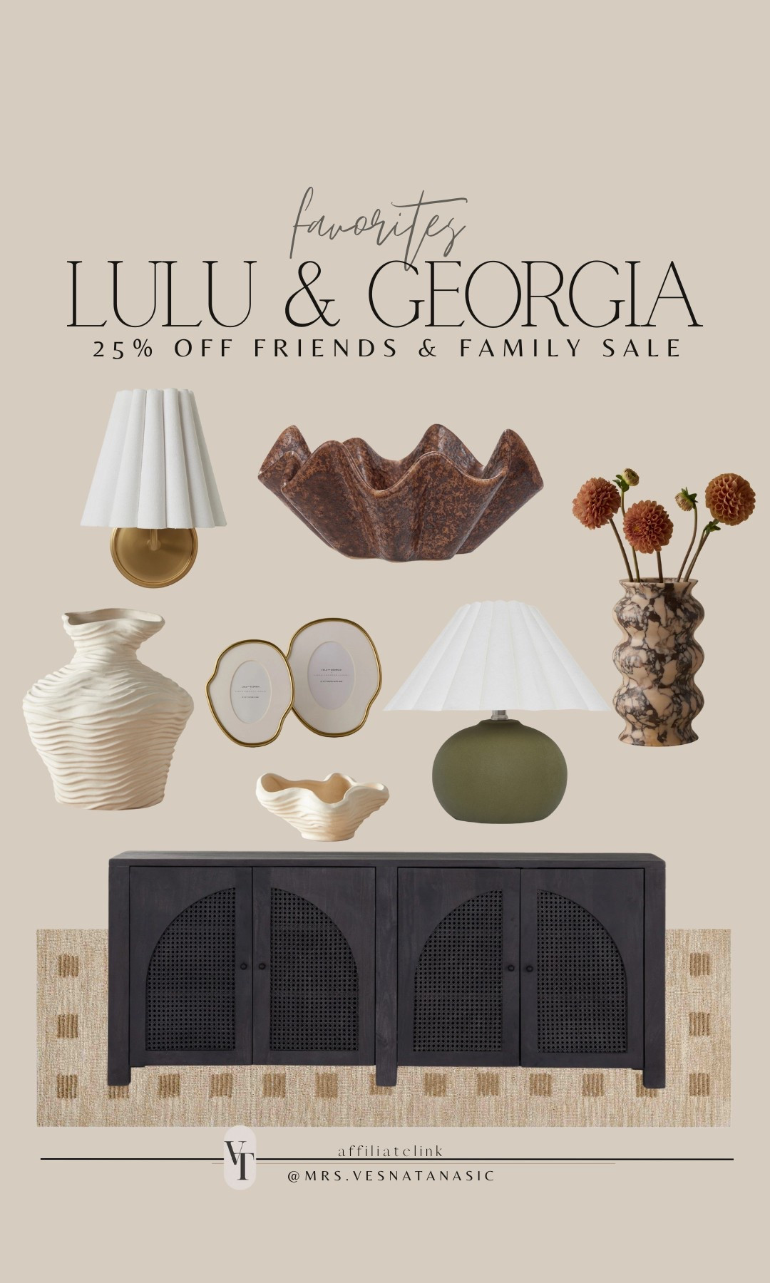 25% off Friends & Family sale site wide! @luluandgeorgia including my favorite sideboard! #luluandgeorgia #sideboard

#LTKHome #LTKSaleAlert #LTKStyleTip