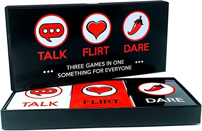 ARTAGIA Talk, Flirt, Dare. Fun and Romantic Game for Couples: Conversation Starters, Flirty Games... | Amazon (US)