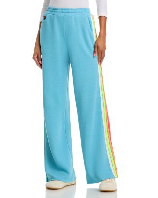 Side Stripe Wide Leg Pants | Bloomingdale's (US)