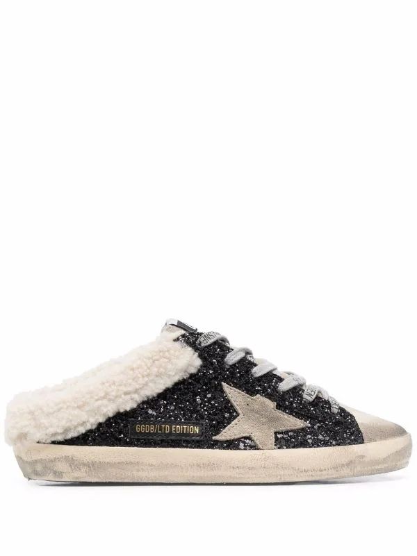 Super Star shearling-trim sneakers | Farfetch (US)