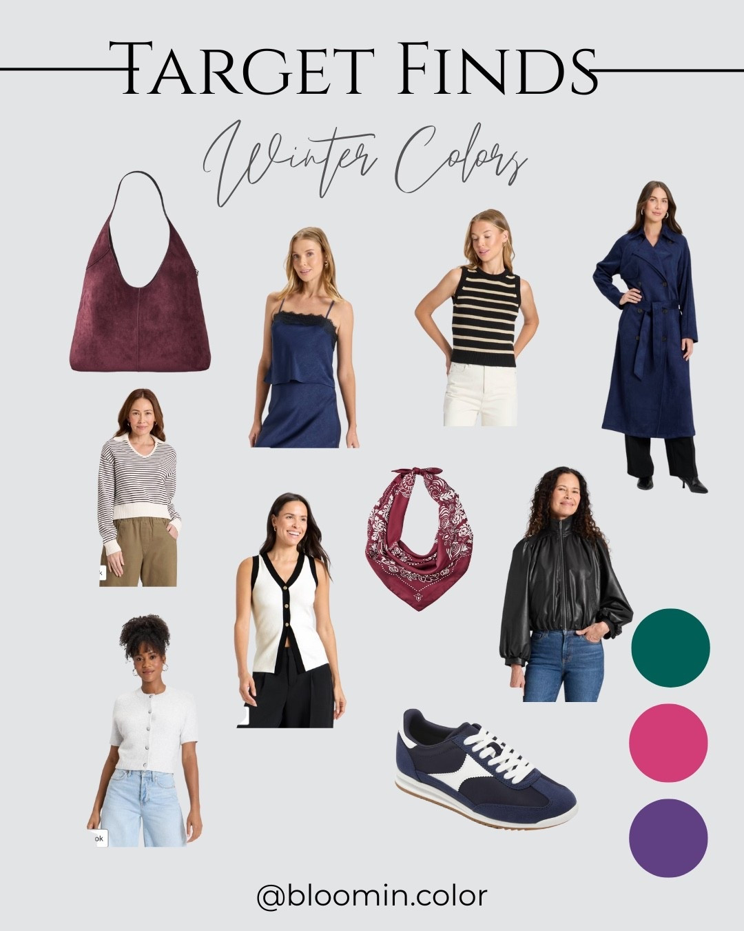 Fall finds for Winter Color palette at Target 

#wintercolorpalette #truewinter 

#LTKSeasonal #LTKSaleAlert #LTKFallSale