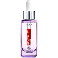L'Oreal Paris Revitalift Filler Hyaluronic Acid Anti-Wrinkle Serum, 1.5% Pure Concentrated Micro-Epidermic Acid, 30ml | Boots.com