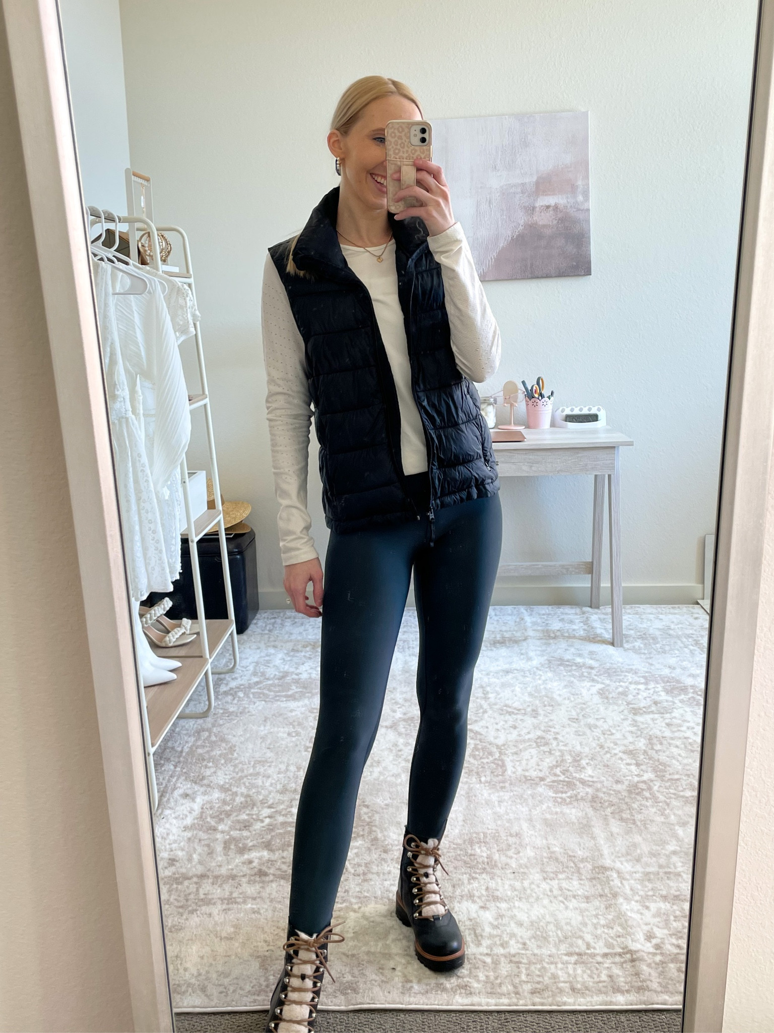 Best fleece lined leggings - wearing an XS in these thermal CRZ YOGA leggings.

Leggings, leggings outfit, leggings Amazon, Crz yoga leggings, Amazon leggings, black leggings, best Amazon leggings, Amazon workout leggings, black leggings outfit, fleece leggings, Amazon activewear, Amazon workout tank, Amazon workout top,  workout tank, high waisted leggings, hiking outfits, hiking leggings, hiking shoes, hiking boots, womens hiking boots, puffer vest #blackleggings #amazonleggings #crzyogaleggings #hikingoutfits

#LTKfit #LTKSeasonal #LTKFind