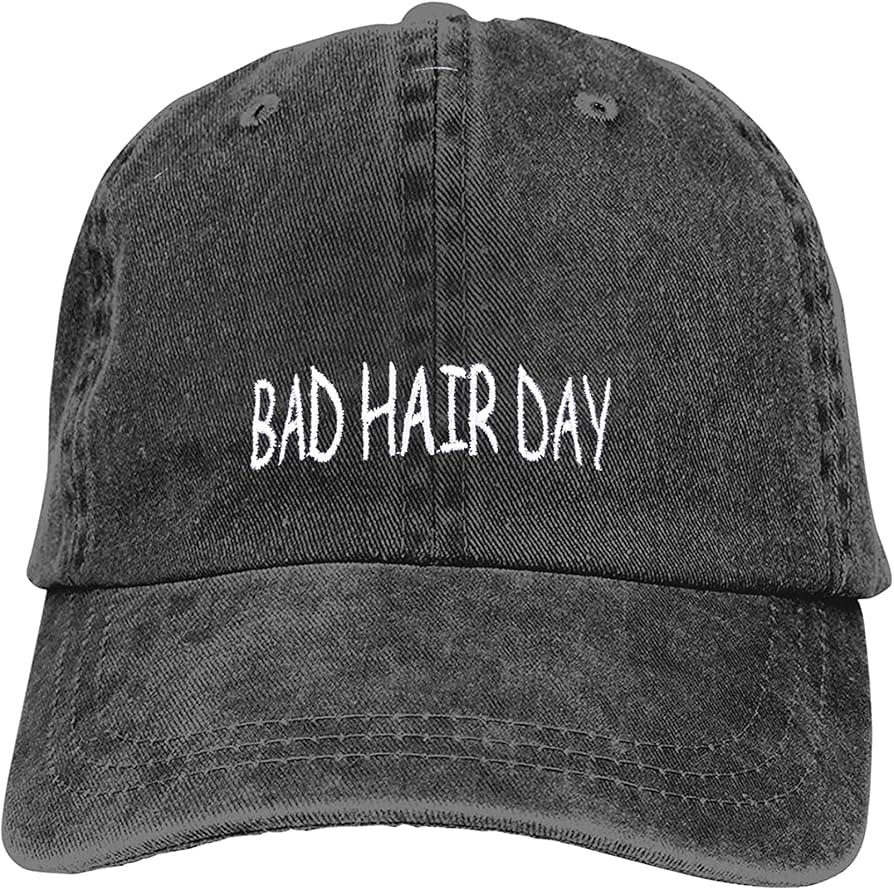 Waldeal Women's Bad Hair Day Hat, Embroidered Washed Adjustable Mom Baseball Cap | Amazon (US)