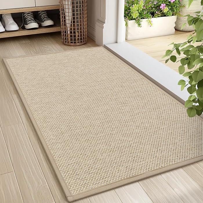 Door Mat 24"x36", Non Slip Door Mat Indoor Entrance, Rubber Backing Front Indoor Door mats Washab... | Amazon (US)