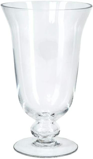 Serene Spaces Living Wazon Glass Urn Vase, Decorative Pedestal Bouquet Vase, Ideal as Floral Cent... | Amazon (US)