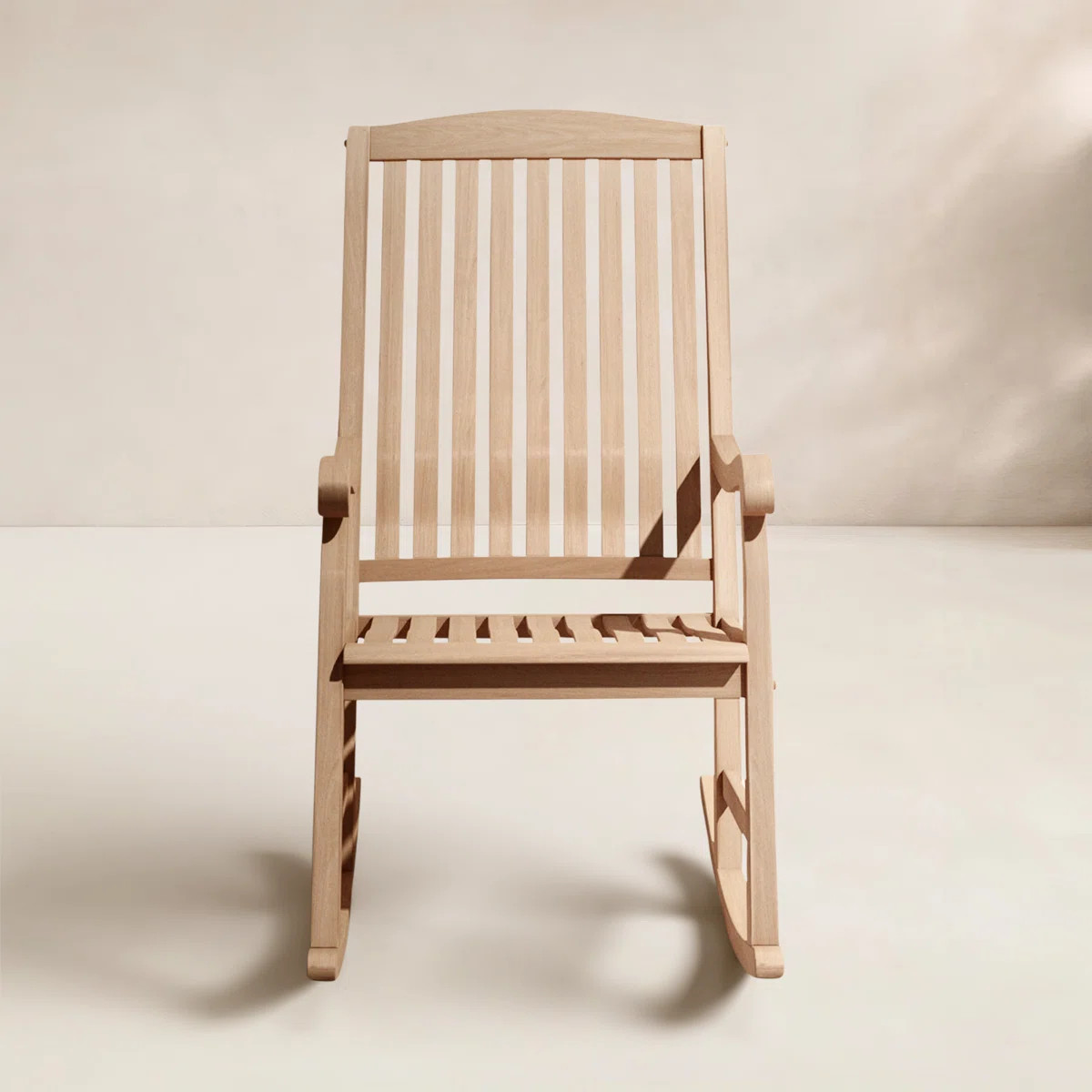 Kratzer Teak Outdoor Rocking Chair | Wayfair North America