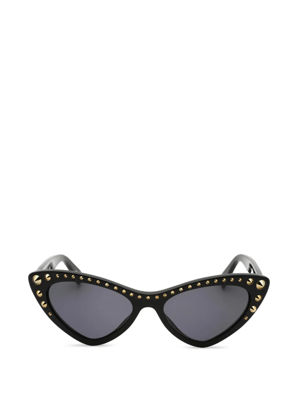 Moschino stud-embellished cat-eye Sunglasses | Black | FARFETCH | Farfetch Global