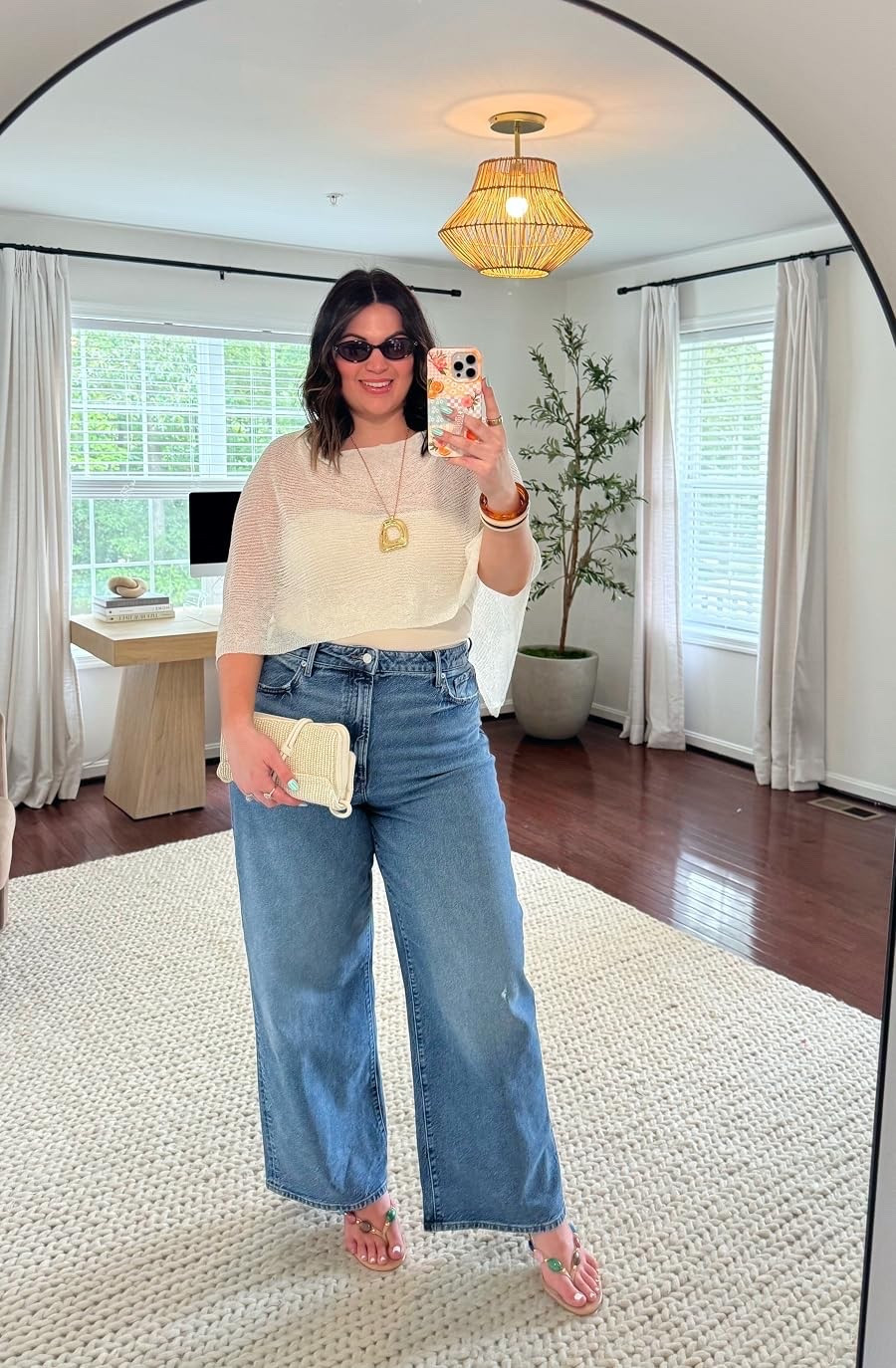 Midsize summer outfit!

Top- size xl
Jeans- size 14L

#LTKootd #LTKMidsize #LTKTall