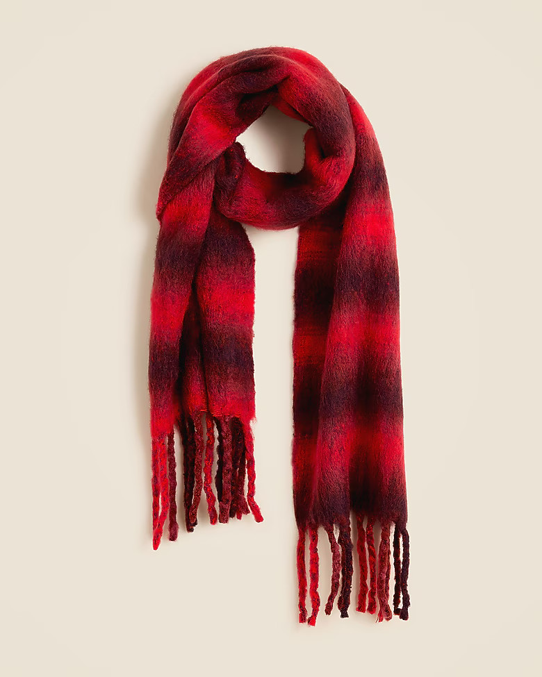 Brushed woven scarf | J. Crew US