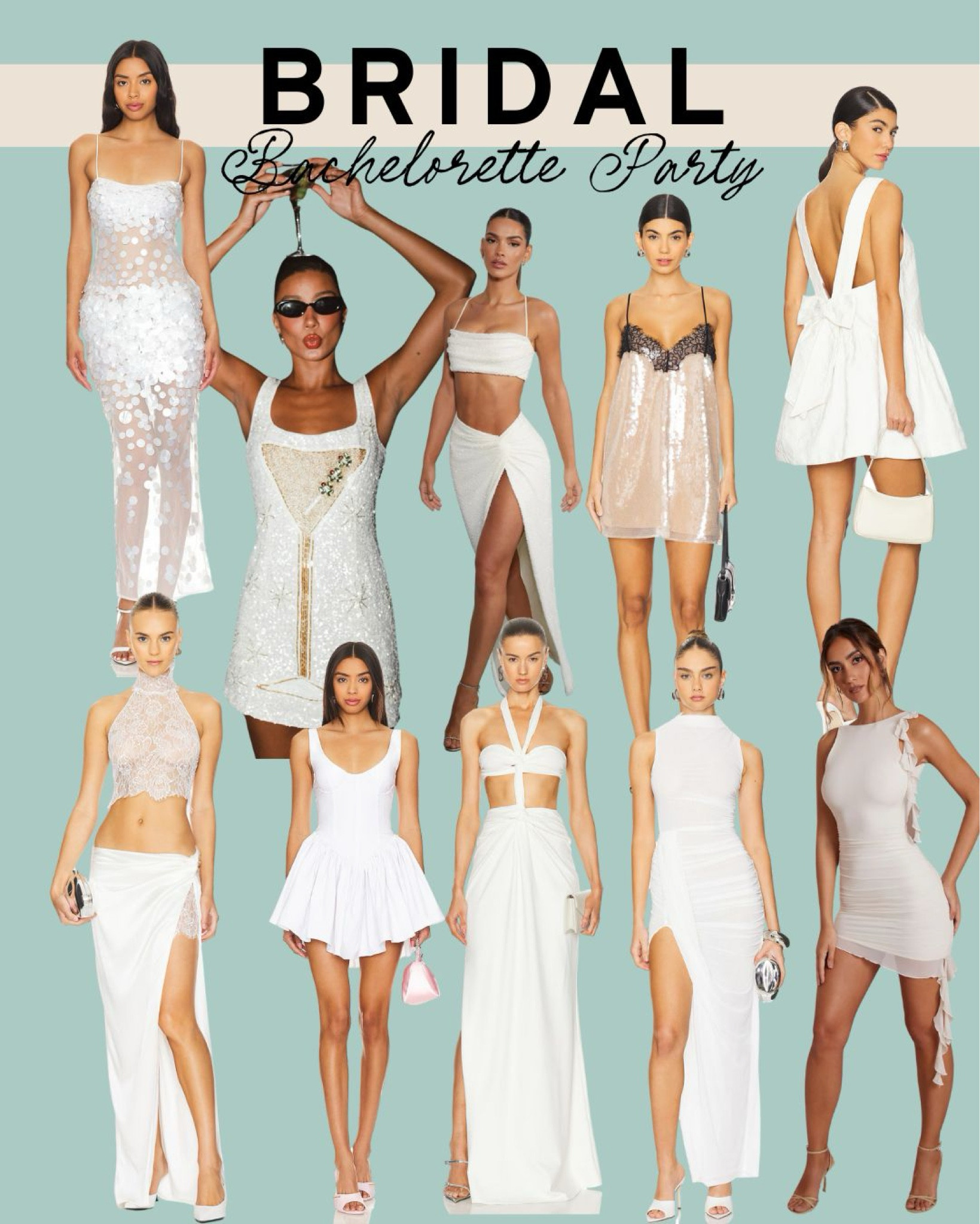 Bachelorette Party Looks for the fun & chic bride! Follow for more bridal finds!

#LTKWedding #LTKTravel #LTKParties