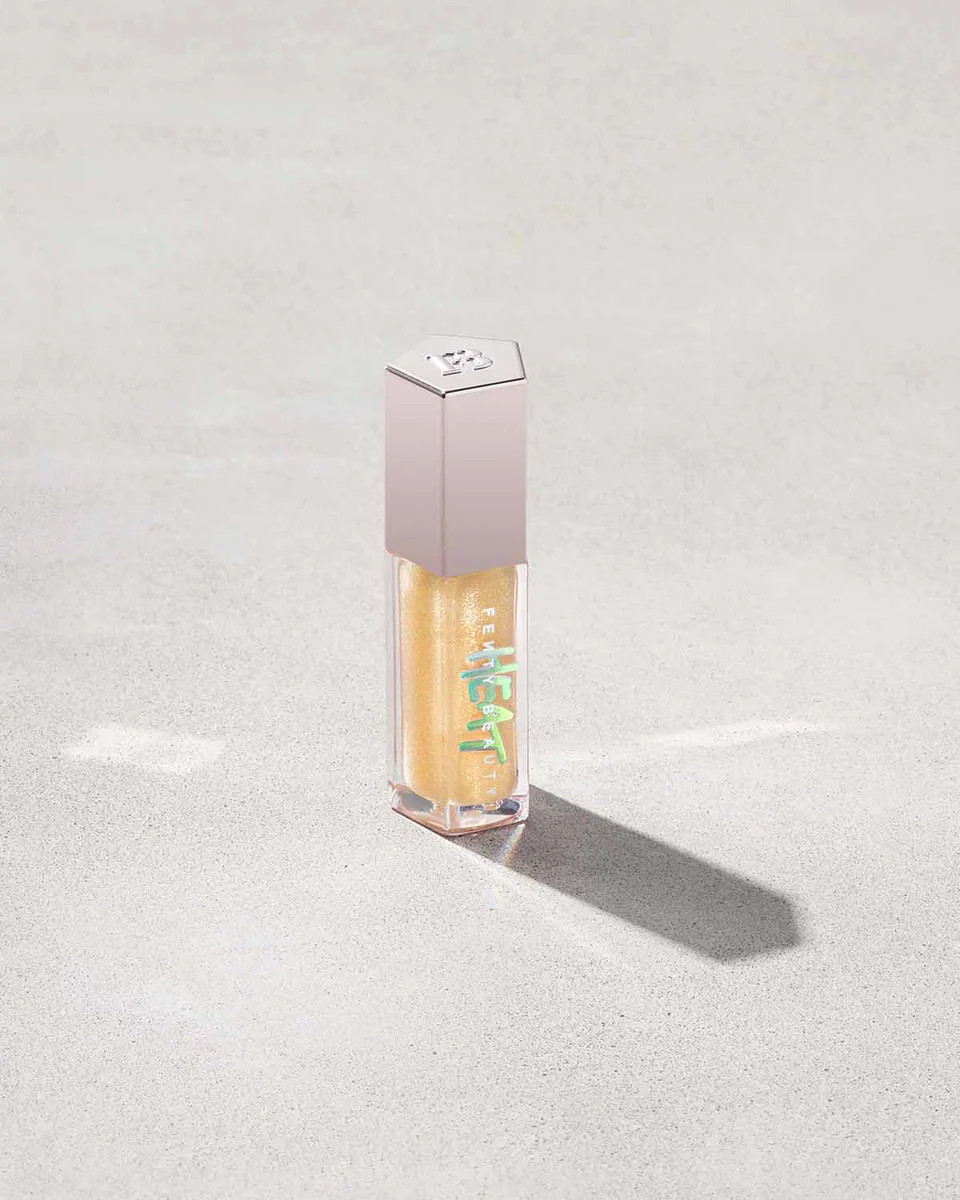 Gloss Bomb Heat Universal Lip Luminizer + Plumper — Lemon Lava | Fenty Beauty