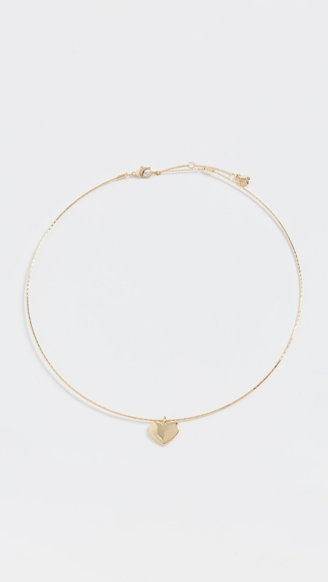 Heart Pendant Wire Necklace | Shopbop
