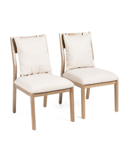 Set Of 2 North Side Upholstered Dining Chairs | TJ Maxx