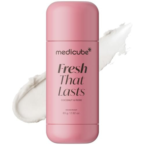 medicube Deodorant with PDRN, Rose Musk Scent, Fresh Odor Control, 2.92 oz | Amazon (US)