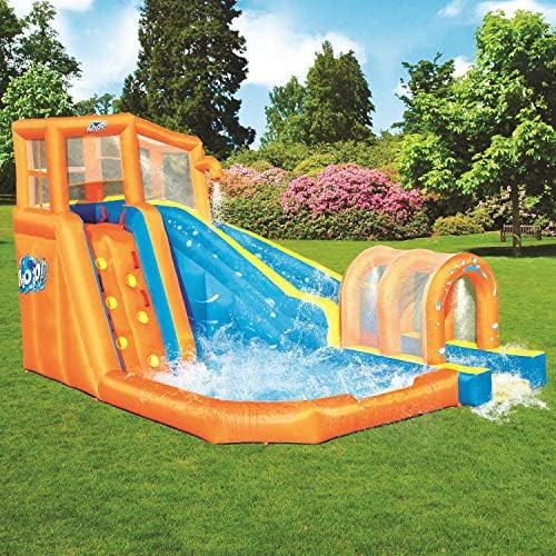Bestway Hurricane Tunnel Blast Inflatable Water Park Play Center | Includes Big Water Slide, Water B | Amazon (US)