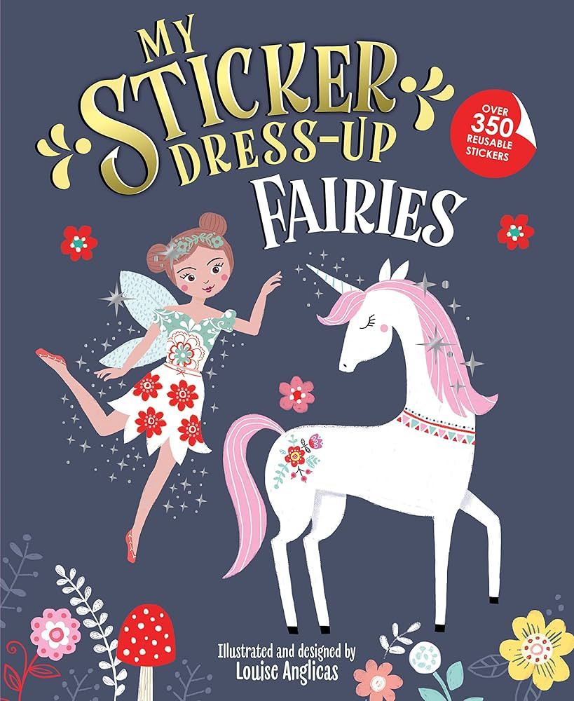 My Sticker Dress-Up: Fairies: Awesome Activity Book with 350+ Stickers for Unlimited Possibilitie... | Amazon (US)