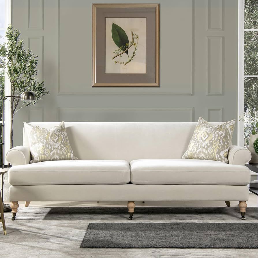 Jennifer Taylor Home Bliss 88" Lawson French Country Two-Cushion Tightback Sofa | Amazon (US)