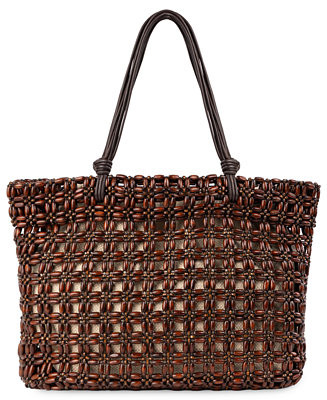 Raye Bead Large Tote Handbag | Macy's